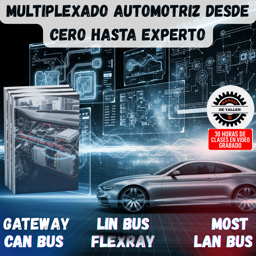 Multiplexado Automotriz desde Cero hasta Experto
