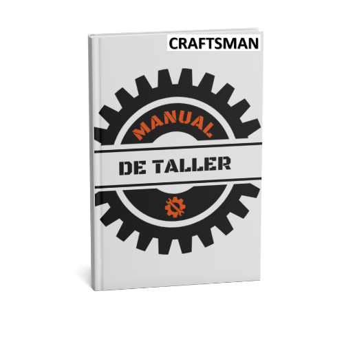 Manual de reparación y servicio del taller del tractor cortacésped Craftsman de 18,5 HP y 42 pulgadas